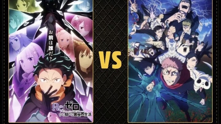 Defeat the Curses! The 6th International Anime Tournament! Re:Zero named Best Anime of the First Hal