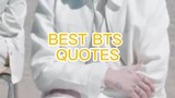 Best BTS Quotes