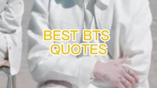 Best BTS Quotes