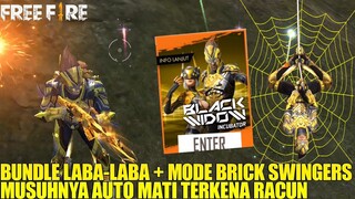 BORONG BUNDLE BLACK WIDOW - SKIN LEGEND SUPER KEREN! MUSUHNYA AUTO DISENGAT LABA²! FREE FIRE