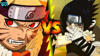 NARUTO VS SASUKE QUEM VENCERIA ? NA FASE DO EXAME CHUNIN