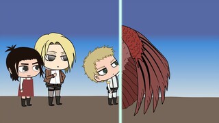 Chibi Titan Transformation Part 3 - Attack On Titan Animation