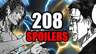 THE CRAZIEST ENDING!! Jujutsu Kaisen Chapter 208 Spoilers/Leaks Coverage | JJK 208 Manga