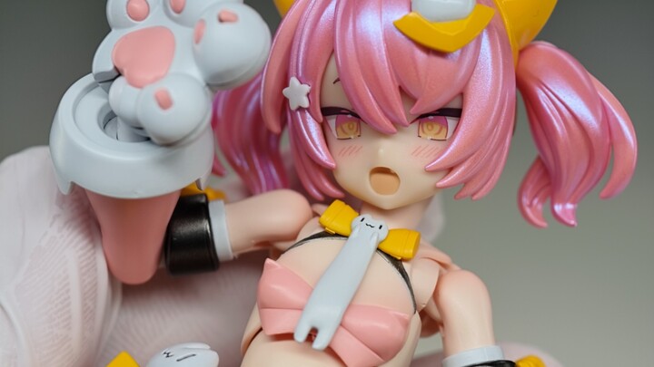 Bukankah penampilan ini terlalu bagus? Contoh lukisan semprot Kucing Cheshire Kotobukiya