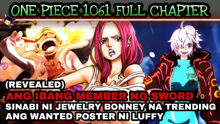 One piece 1061: full chapter | Ang mga Member ng Sword | Dr Vegapunk Revealed | Jewelry Bonney