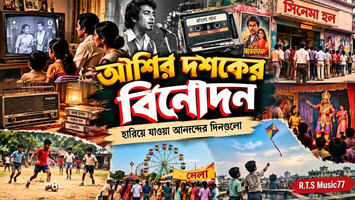আশির দশকের বিনোদন । ৮০ দশকের গান, সিনেমা ও টিভির স্মৃতি | 80s Bangladesh Nostalgia