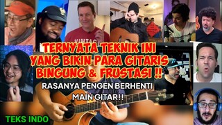 REAKSI KOCAK‼️ TERNYATA TEKNIK INI YANG BIKIN GITARIS BINGUNG DAN FRUSTASI‼️ ALIPBATA  REACTION