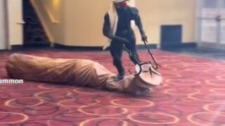 Wow, I saw real Fremen riding sandworms