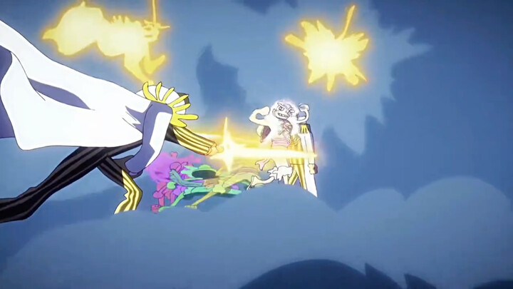 Hawkeye's aerial flight over the sea is so cool!