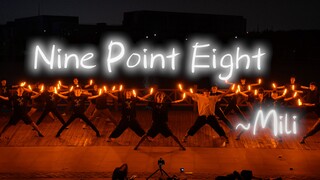 【WOTA Art】【Mili】ดอกไม้ไฟ แท่งเรืองแสง และ Nine Point Eight ในคืนฤดูใบไม้ร่วง