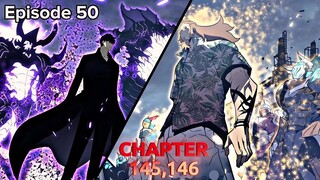 Episode 50, Ang laban sa pagitan ng Pinakamalakas na hunter, Chapter 145, 146