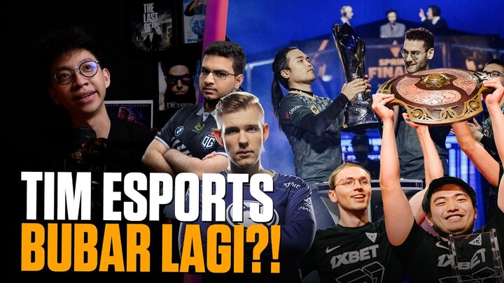 EG BUANG TIM DOTA, LOL, DAN CS?! Pemain TUNDRA CABUT SEMUA? Tim OVERWATCH BUBAR?! - Lazy News