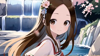 So beautiful! Takagi-san is so beautiful in Hanfu! AWSL [AI painting]