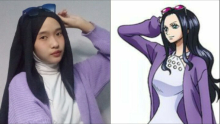 Tutorial Hijab Cosplay Nico Robin 🌊