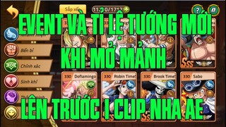 Hải Tặc Đại Chiến- LÊN TRƯỚC VIDEO EVENT CHO AE XEM TỈ LỆ QUAY TƯỚNG MỚI & MỞ MẢNH A MÈO NEKOMAMUSHI