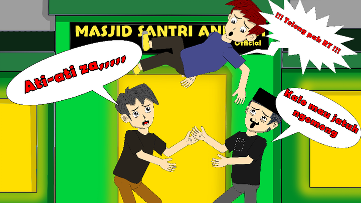 Anime idul Fitri - anime horor