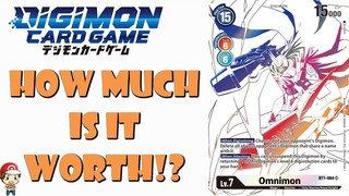 How Much is "Ghost" Omnimon Actually Worth? Double Diamond (BT6)! (Price Guide)! (Digimon TCG News)