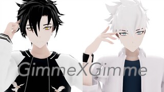 "Just a little bit of dissatisfaction." / Black and white / LINK CLICK MMD