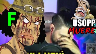 REACCIONANDO a Usopp MORIRÁ al final de One Piece | Full Haki Marco