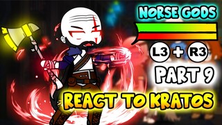 Norse Gods react to Kratos Part 9 || GOW Ragnarök || - Gacha Club React