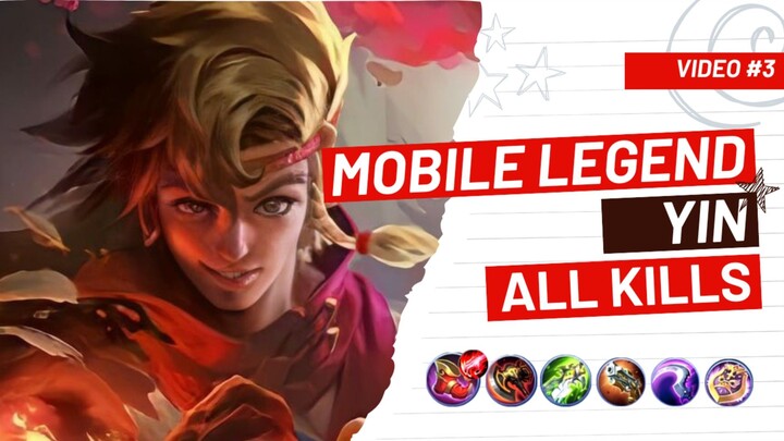 Mobile Legend Yin All KILLS.| video scene #3