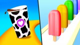 Coffee Stack / Popsicle Stack - Gameplay All levels Android, ios Double Game