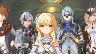 [原神动画]仆人收养林尼和琳妮特be like