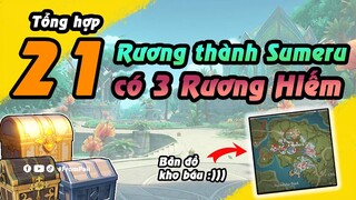 Full 21 Rương ở thành Sumeru - 3 Rương hiếm | Sumeru Genshin 3.0