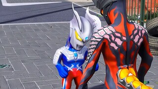 Ultraman Zero terinfeksi atmosfer gelap