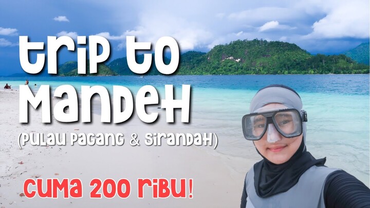 JALAN-JALAN KE PULAU PAGANG DAN SIRANDAH MURAH | Kawasan Wisata Mandeh Sumatera Barat
