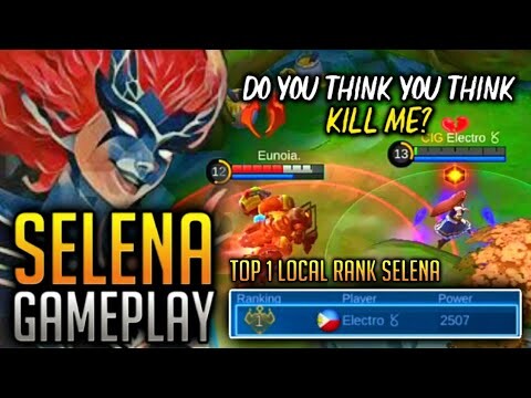 SELENA "BEST OUTPLAYS" | SELENA GAMEPLAY | Mobile Legends