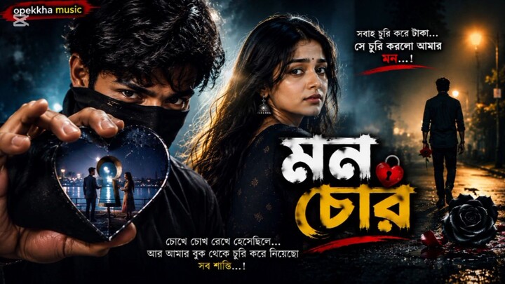 💔 মন চোর | হৃদয়ছোঁয়া বাংলা গান | Opekkha Musicকখন যে অজান্তেই তুমি চুরি করে নিয়েছো আমার মন—তা আজ