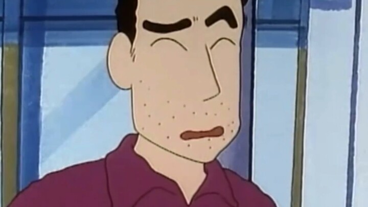 "Crayon Shin-chan" is indeed a father and son, both like beautiful women