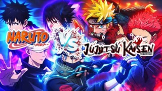 ANIME CROSSOVER ( NARUTO VS JUJUTS KAISEN ) 😳😳