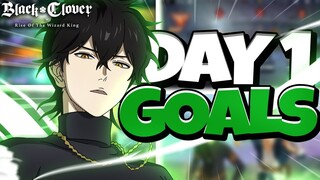 Black Clover Mobile GLOBAL DAY 1 PRIORITIES! SHOULD YOU FARM GEAR, SUMMON FOR UNITS, OR UNLOCK PVP?