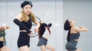BLACKPINK's Korean dance "Lovesick Girls" practice room version cover, super hot lovesick girls!