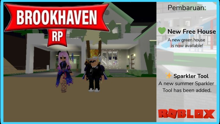 UPDATE TERBARU BROOKHAVEN 🏡 RP RUMAH BARU & KEMBANG API | ROBLOX INDONESIA
