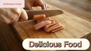 Món Hàn :  Bánh mì trứng nướng pizza 1 #congthucmonngon