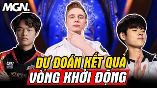 Dự Đoán Kết Quả Vòng Khởi Động CKTG 2022 - SGB Sẽ Vào Vòng Bảng | MGN Esports