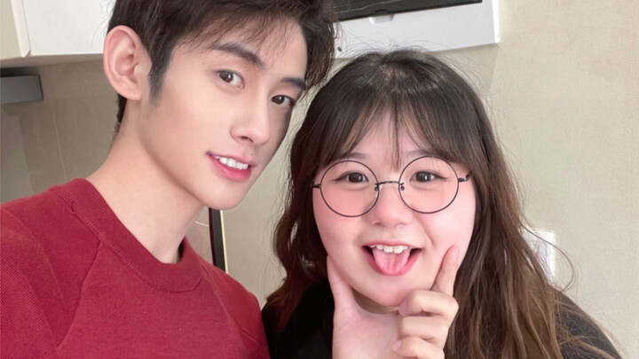 สไตล์คู่รักสวัสดีปีใหม่จีน