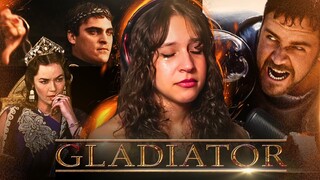 ugly crying over GLADIATOR (2000) ☾ MOVIE REACTION - FIRST TIME WATCHING!