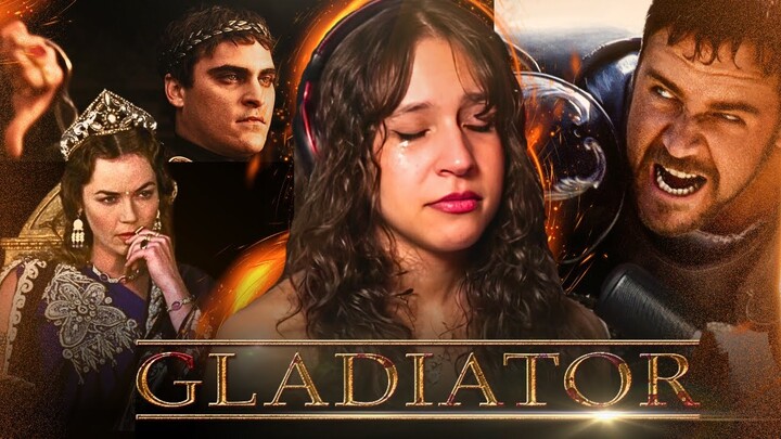 ugly crying over GLADIATOR (2000) ☾ MOVIE REACTION - FIRST TIME WATCHING!