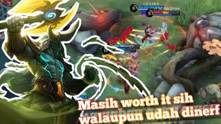 Lagi pngen main tank satu ini!? untuk dijadiin Exp!? ternyata masih worth it juga - Mobile Legends