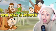 React Animasi PODTOON - RINDU, MONYET KANGEN ORANG TUANYA