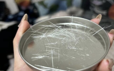 Born with a chemistry genius body!! Mint candy crystals spontaneously form and totally freak out a g