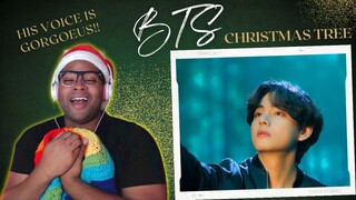 Absolutely STUNNING 😍 | V (BTS 방탄소년단) 'Christmas Tree' FMV | REACTION