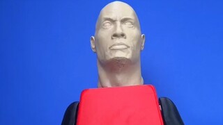 Building a LEGO version of The Rock