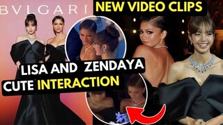 Blackpink's Lisa was seen interacting with Zendaya