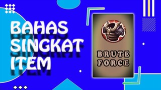 BRUTE FORCE SETELAH DIBUFF, ITEM WAJIB BENEDETTA !!??