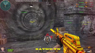 gameplay]#36- M4a1 Glory RUNE map nhà tù
